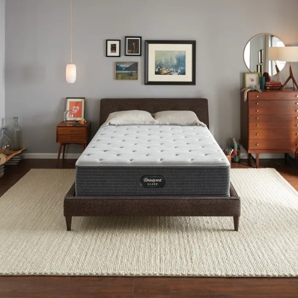 Full Beautyrest Silver 12 in Medium Firm with Cooling Mattress