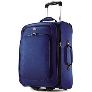 American Tourister Splash 21" Upright Suitcase - True Blue