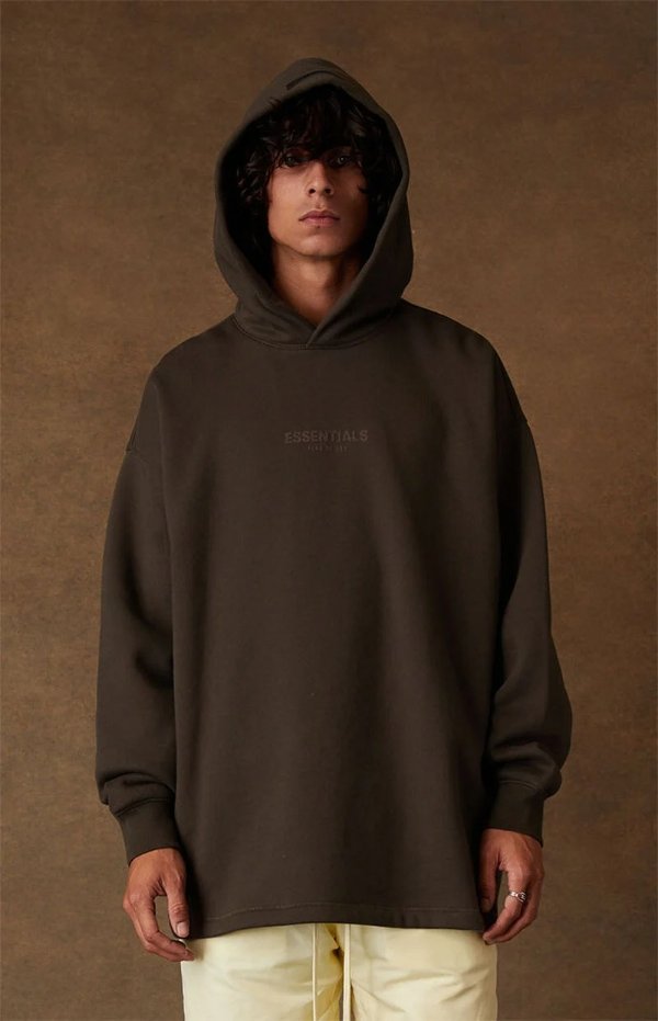 Off Black Relaxed Hoodie | PacSun