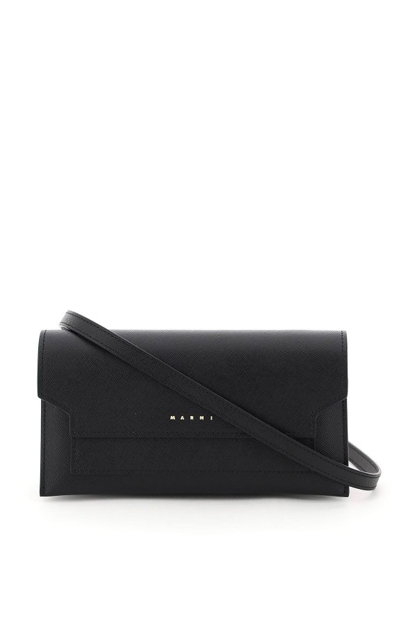 mini bag wallet with shoulder strap