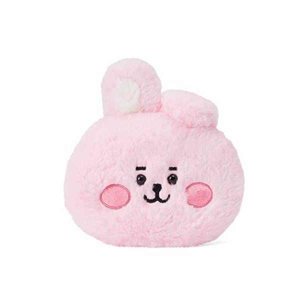 Official Merchandise by Line Friends - COOKY Character Baby Flat Fur Mini Pouch