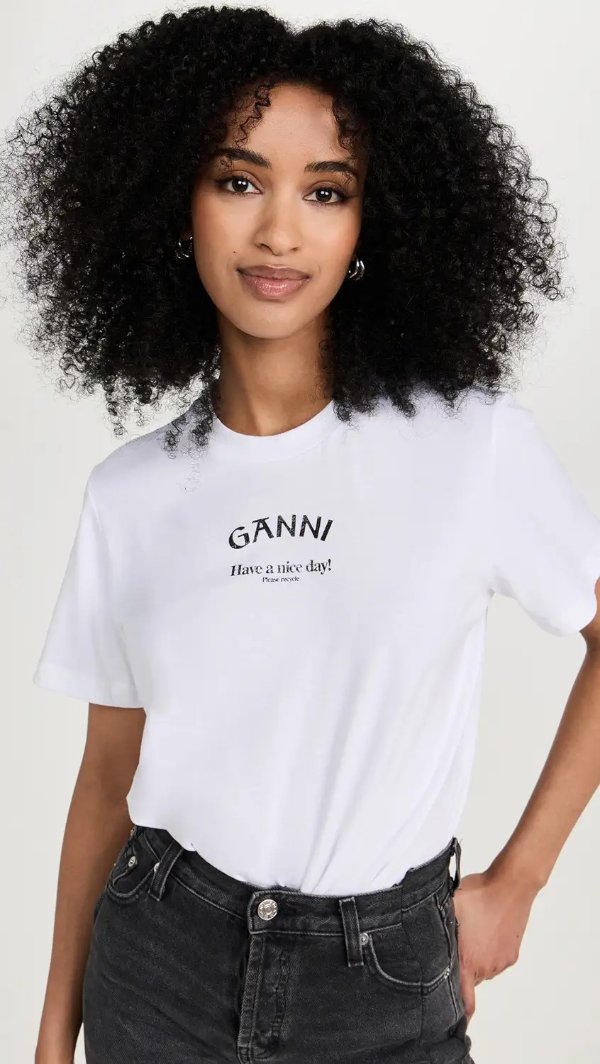 Thin Jersey Relaxed O-Neck T-Shirt