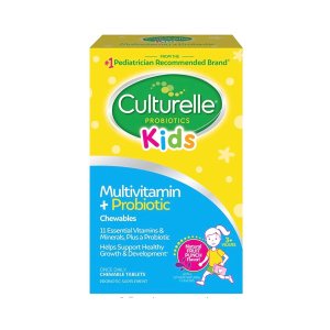 补货：Culturelle 婴幼儿每日益生菌补充剂，50粒咀嚼软糖