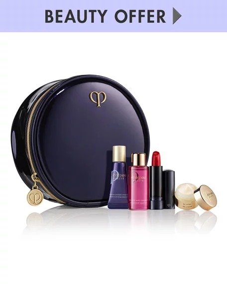 Yours with any $300 Cle de Peau Purchase