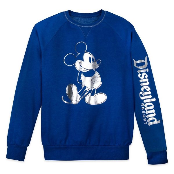Mickey Mouse Sweatshirt for Adults – Disneyland – Wishes Come True Blue | shopDisney