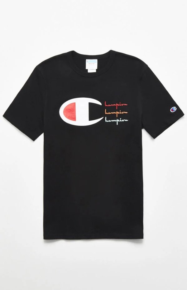 Champion Script Heritage T-Shirt