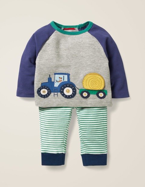 Fun Jersey Play Set - Starboard Blue Tractor | Boden US