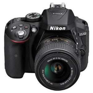 Nikon D5300 DSLR w/ 18-55mm f/3.5-5.6G VR II Lens (Refurbished) 