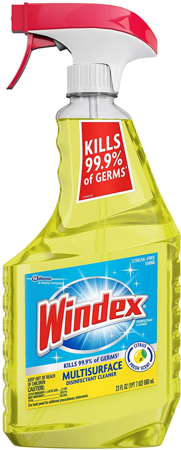Windex 居家必备消毒杀菌喷雾23盎司