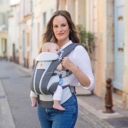 Omni Breeze Baby Carrier - Mosaic Grey limited edition