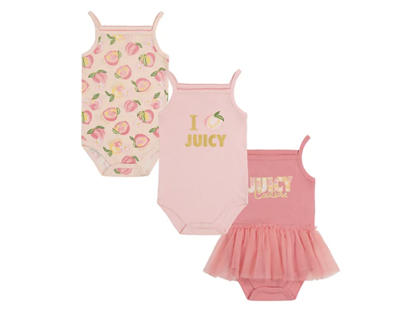 ® 3-Pack Sleeveless Bodysuits in Pink | buybuy BABY
