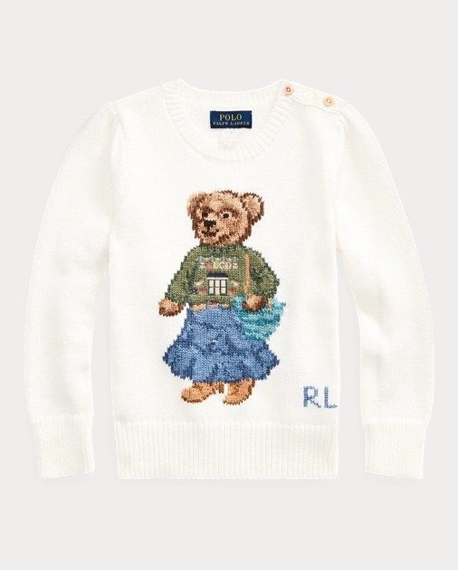 Santa Fe Bear Cotton Sweater