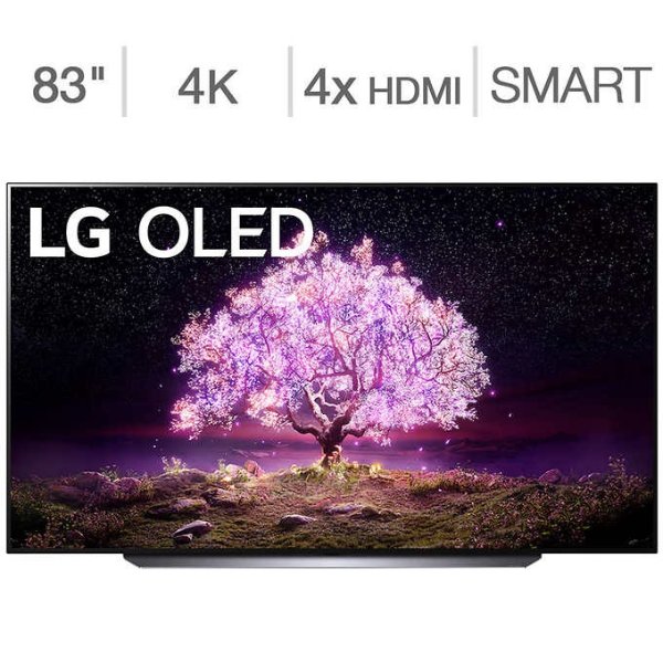LG OLED77C1PUB 77" 4K OLED 智能电视, 送5年质保