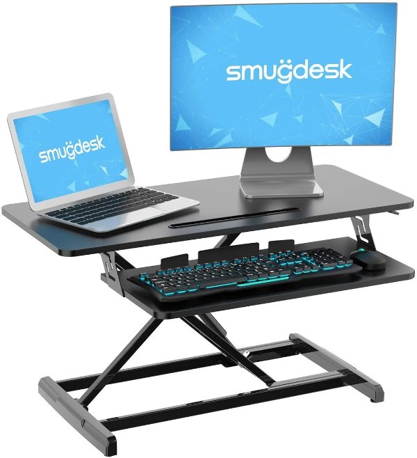 Standing Desk, Sit Stand Up Desk Height Adjustable Table 32 inch Standing Desk Converter