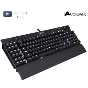 Corsair 海盗船 K95 红轴白背光机械游戏键盘 (CH-9000081-NA)