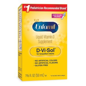 Enfamil D-Vi-Sol Liquid Vitamin D Supplement 50 mL Bottle