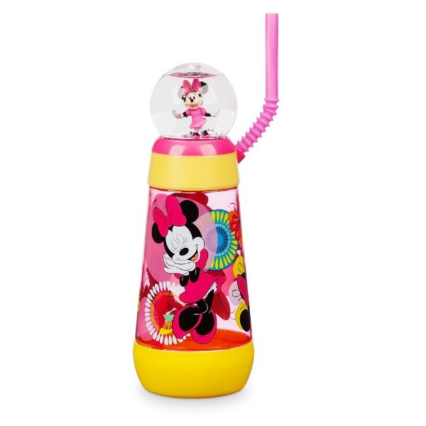 Minnie Mouse Snowglobe Tumbler with Straw | shopDisney