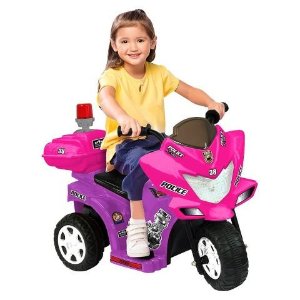 Kid Motorz Lil Patrol 6V Ride On - Pink/Purple