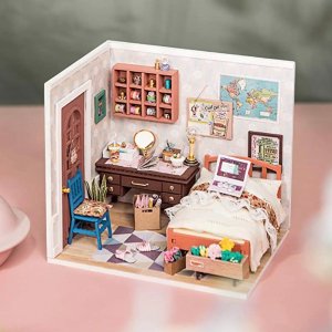 史低价：Rolife DIY 迷你卧室、工作室、餐厅玩具特卖，都是新品