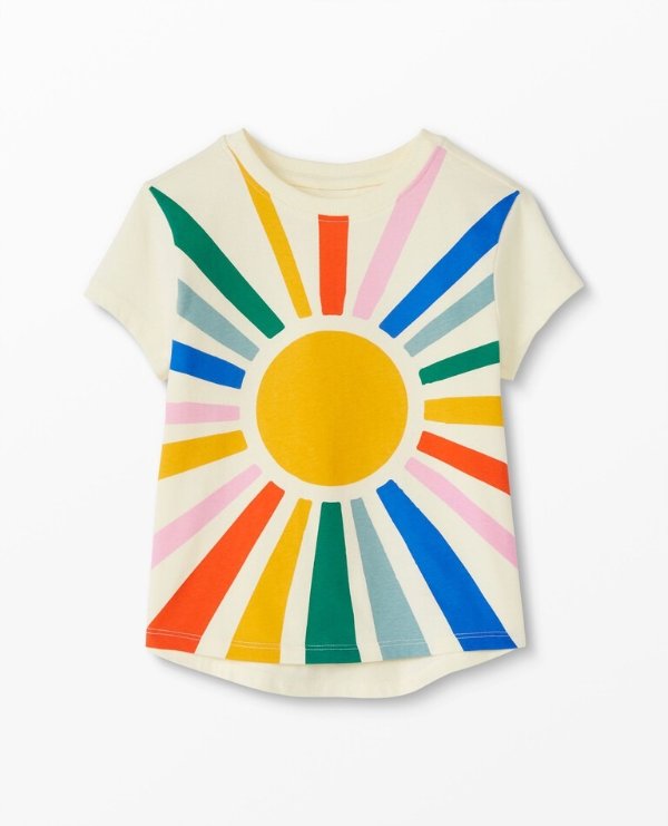 Graphic Tee In Cotton Jersey