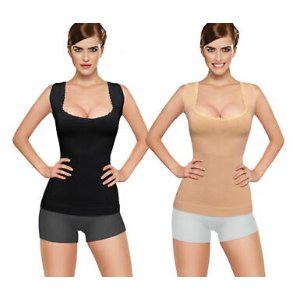 Core Shaper and Tummy Control Tanks (2-Pack)