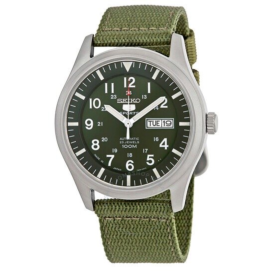 5 Automatic Green Dial Men's Watch SNZG09J1
