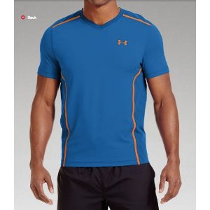 Under Armour Men's HeatGear® ArmourVent™ Fitted Short Sleeve, Multiple Colors Available