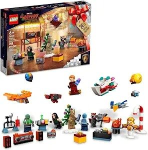 Marvel Studios’ Guardians of The Galaxy 2022 Advent Calendar 76231 Building Toy Set and Minifigures for Kids, Boys and Girls, Ages 6+ (268 Pieces)