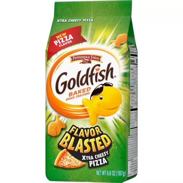Pepperidge Farm Goldfish Flavor Blasted Xplosive Pizza Crackers - 6.6oz Bag