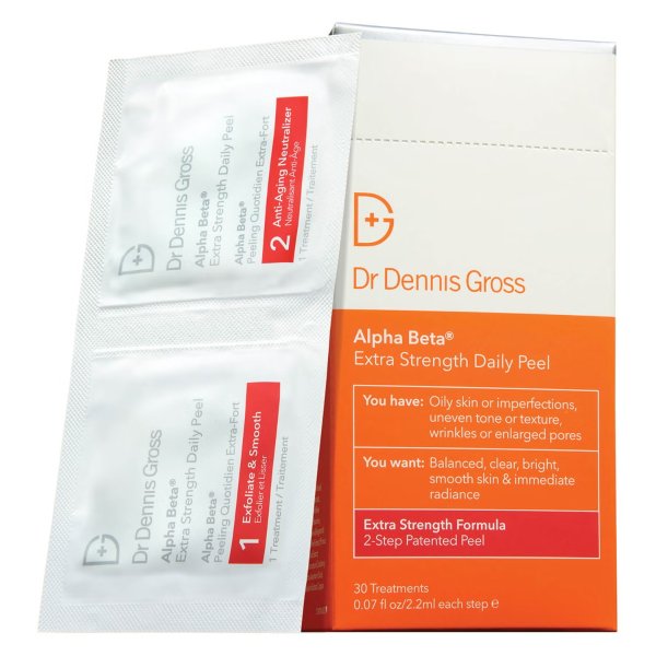 Skincare Alpha Beta Extra Strength Daily Peel (Pack of 30)