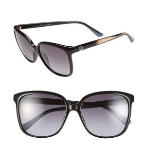 Gucci 57mm Retro Sunglasses @ Nordstrom