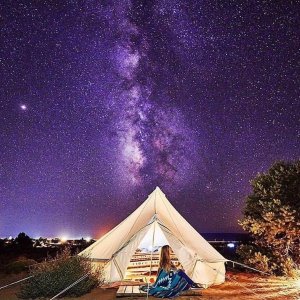 犹他州锡安国家公园豪华帐篷 提供浴室