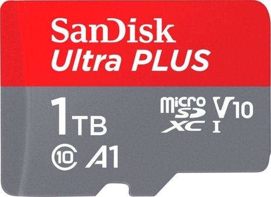 SanDisk - Ultra PLUS 1TB microSDXC 储存卡