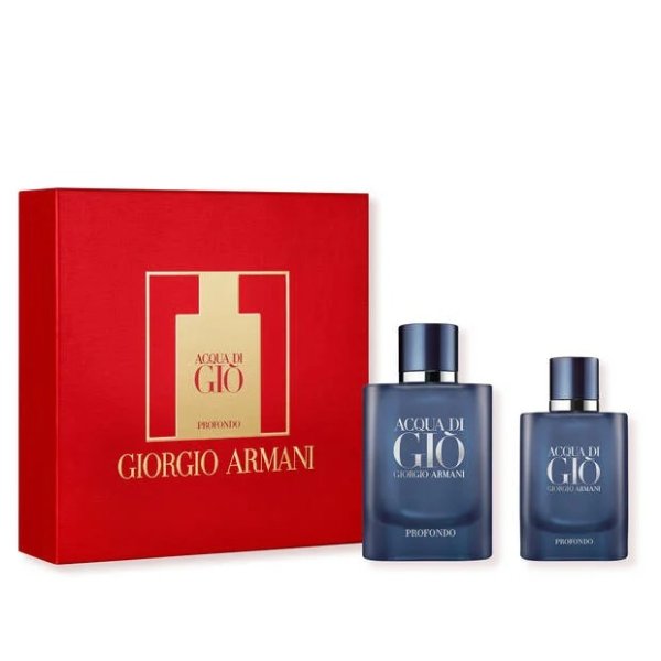 Acqua di Gio Profondo 2-Piece Holiday Gift Set - Armani Beauty