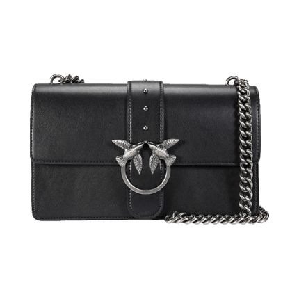 PINKO 105215A2LDELLIOTZ99 関税送料込 天猫国际Pinko 【直营】Pinko品高女士LOVE BAG纯色款链条单肩斜