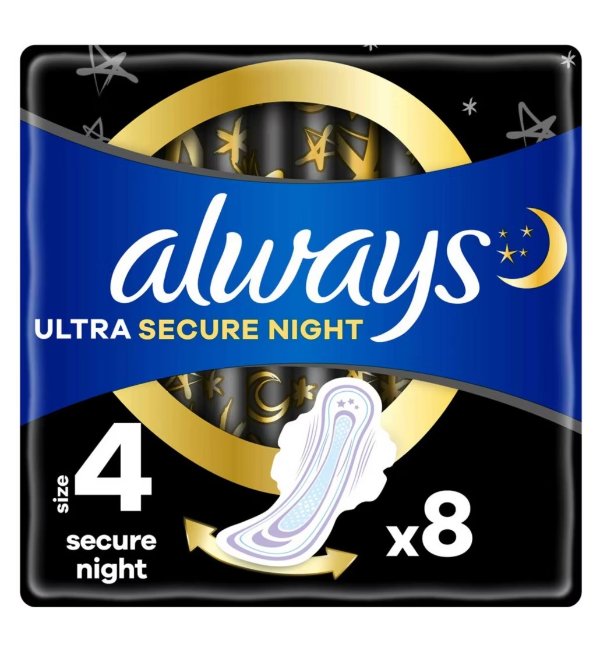 Always 夜用卫生巾 8片