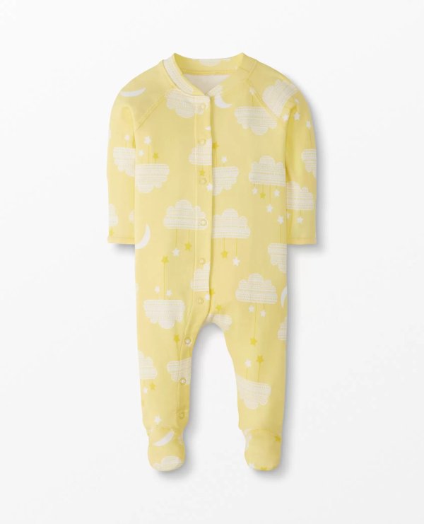 Footed Sleeper In Organic Cotton