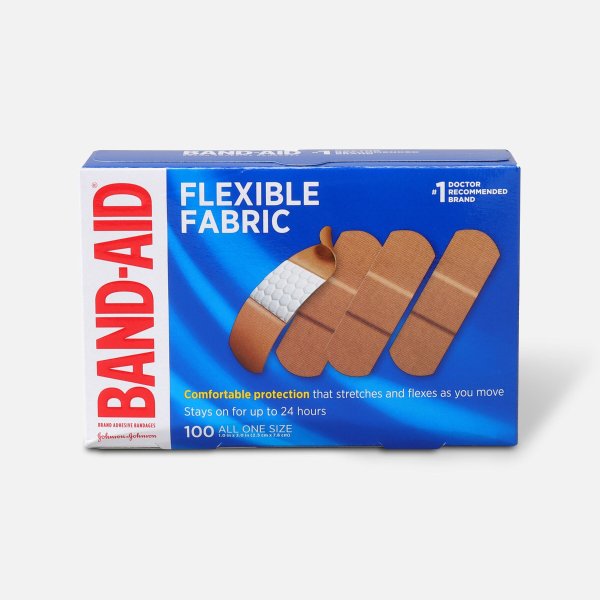 Band-Aid 止血胶布 100 ct.