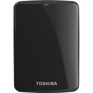  Toshiba 1TB Canvio Connect Portable USB 3.0 External Hard Drive HDTC710XK3A1