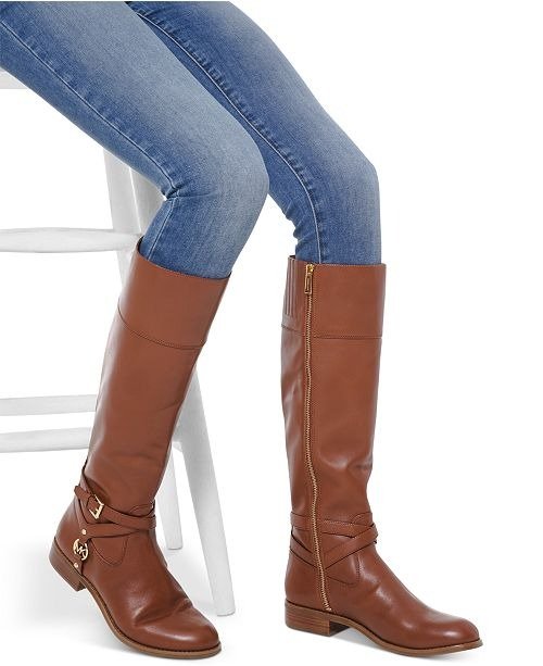 Preston Leather Tall Riding Boots