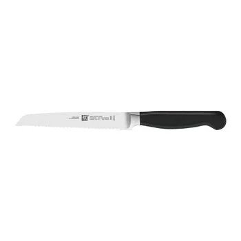 Pure 5-inch Utility knife, serrated edge