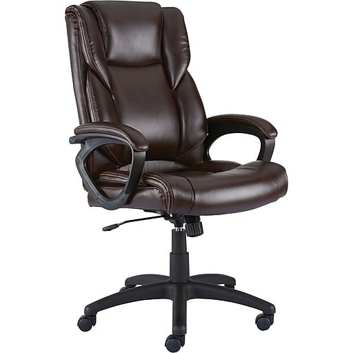 Kelburne Luxura Office Chair, Brown