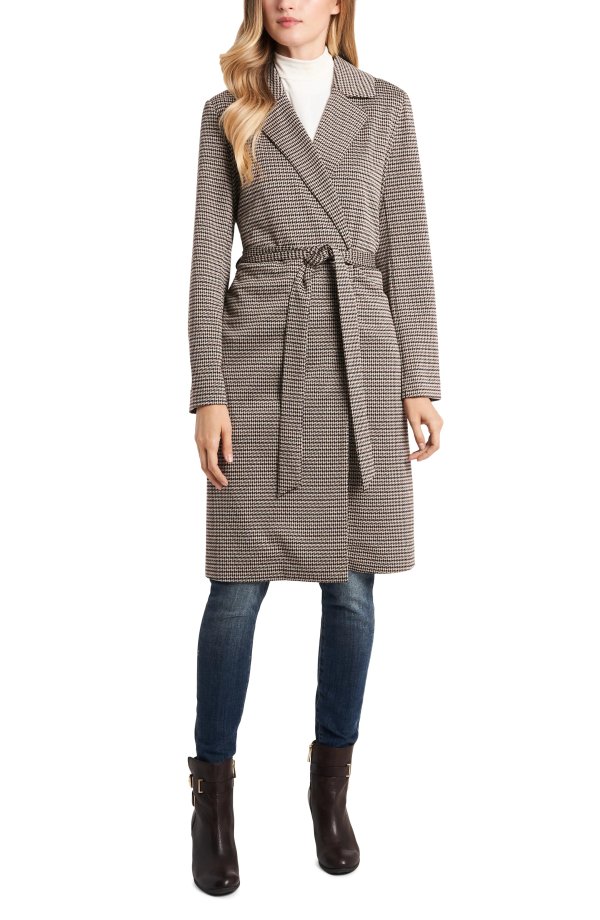 Heritage Notch Collar Belted Coat