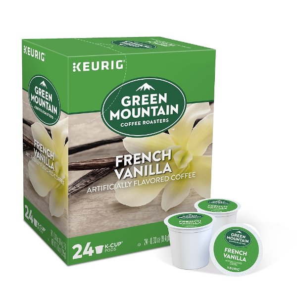 Shop Staples for Keurig® K-Cup® Green Mountain® French Vanilla Coffee, Regular, 24 Pack