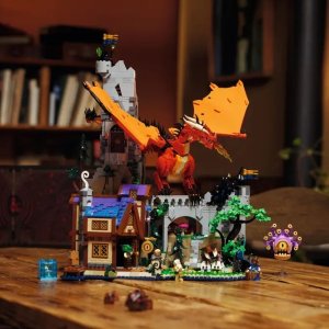 Lego2024/4/1 上市《龙与地下城》：红龙的故事 21348
