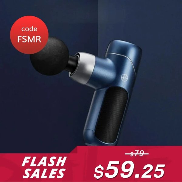 【Flash Sale】Mini Blue Muscle Massager (Use Code: FSMR for $59.25)