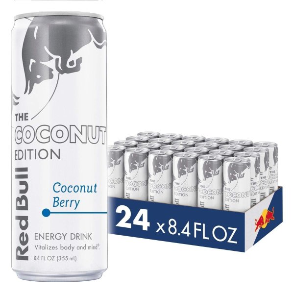 Energy Drink, Coconut Berry, 8.4 Fl Oz (24 Count)
