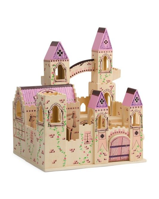 折叠木质城堡