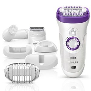 Today Only: Braun Silk-épil 9 9-579 Wet and Dry Cordless Electric Hair Removal Epilator, Ladies’ Electric Shaver for Women