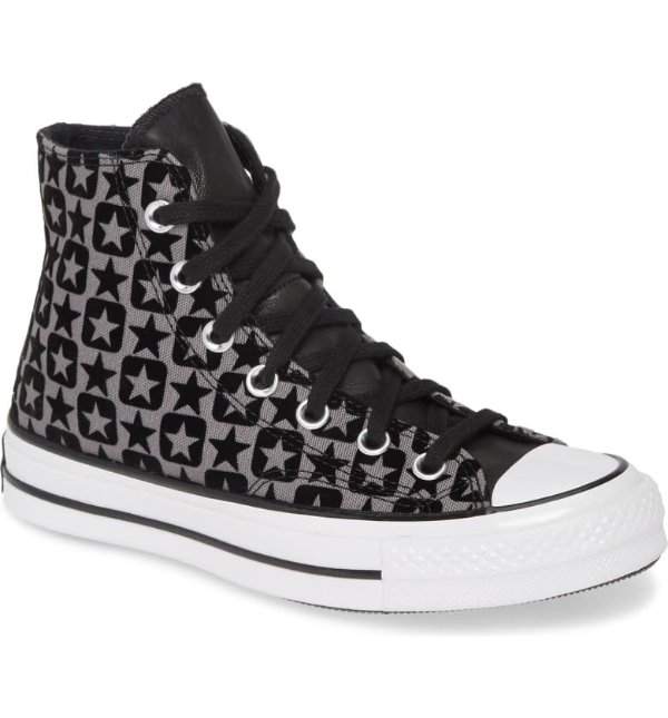Chuck Taylor® All Star® Flocked Canvas High Top Sneaker